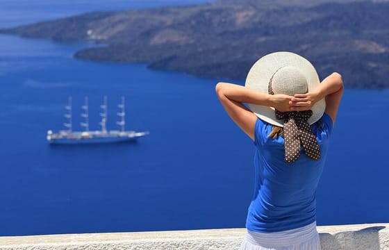 Shore Excursion & Sightseeing at Blue dome Santorini