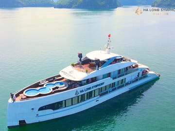 Top Luxury 5-Star Symphony Cruise from Hanoi to Halong Bay