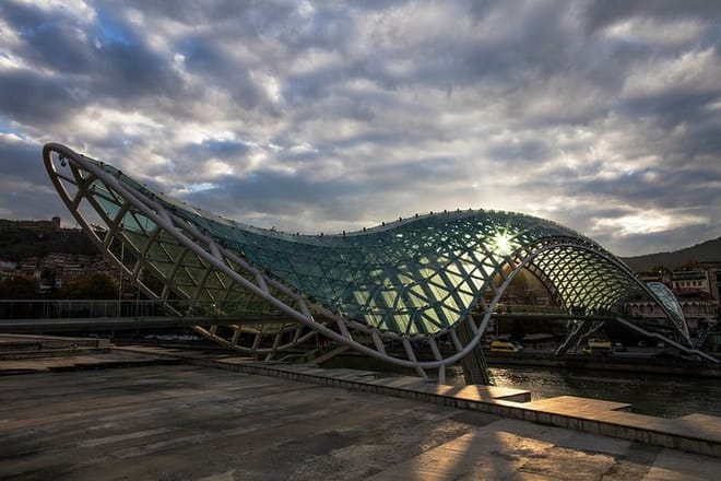 Bridge of Peace in Tbilisi