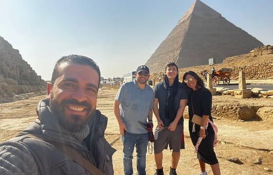 Private Giza Pyramids and Sphinx Tour with Lunch and Camel Ride