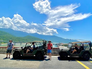 Scenic Jeep Adventure: Hoi An to Hue via Legendary Hai Van Pass
