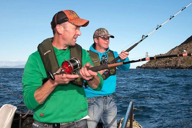 Deep sea fishing Donegal coast. Donegal. Private guided.  4