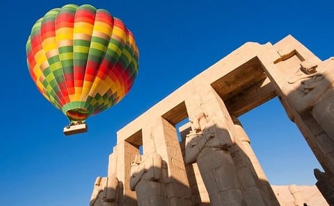 Hot Air Balloon and Self-Guided Tour in Luxor's West Bank