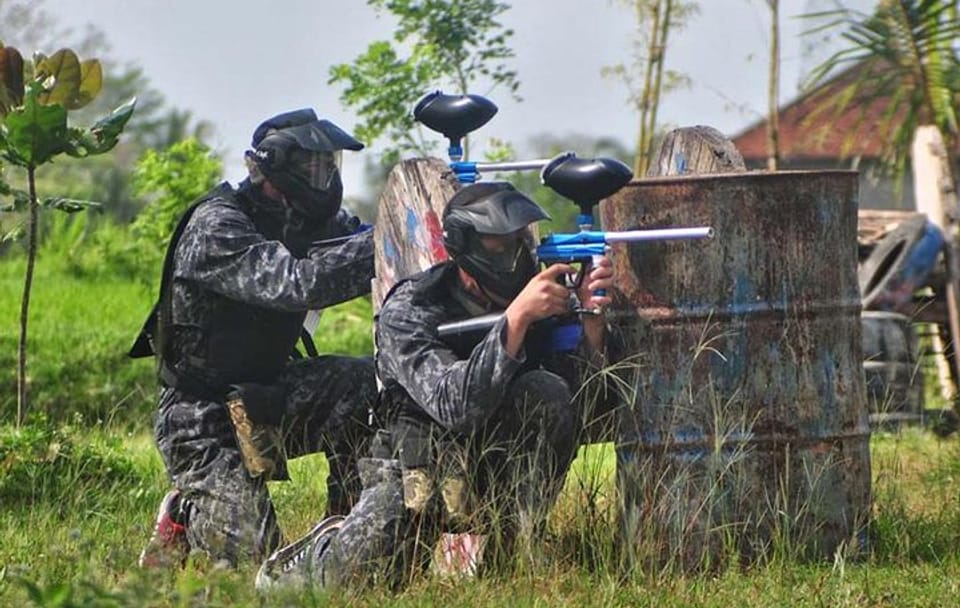 Private Paintball and White Water Rafting in Bali