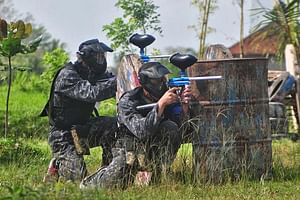 Private Bali Paintball and White Water Rafting Tour