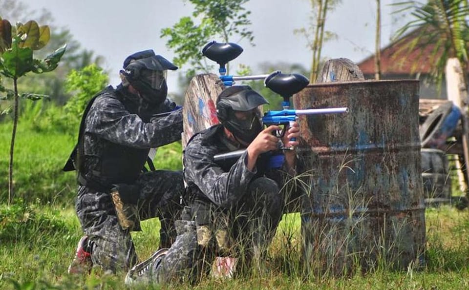 Private Paintball and White Water Rafting in Bali
