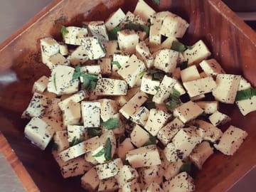 Delicious, fresh halloumi throughout the day!