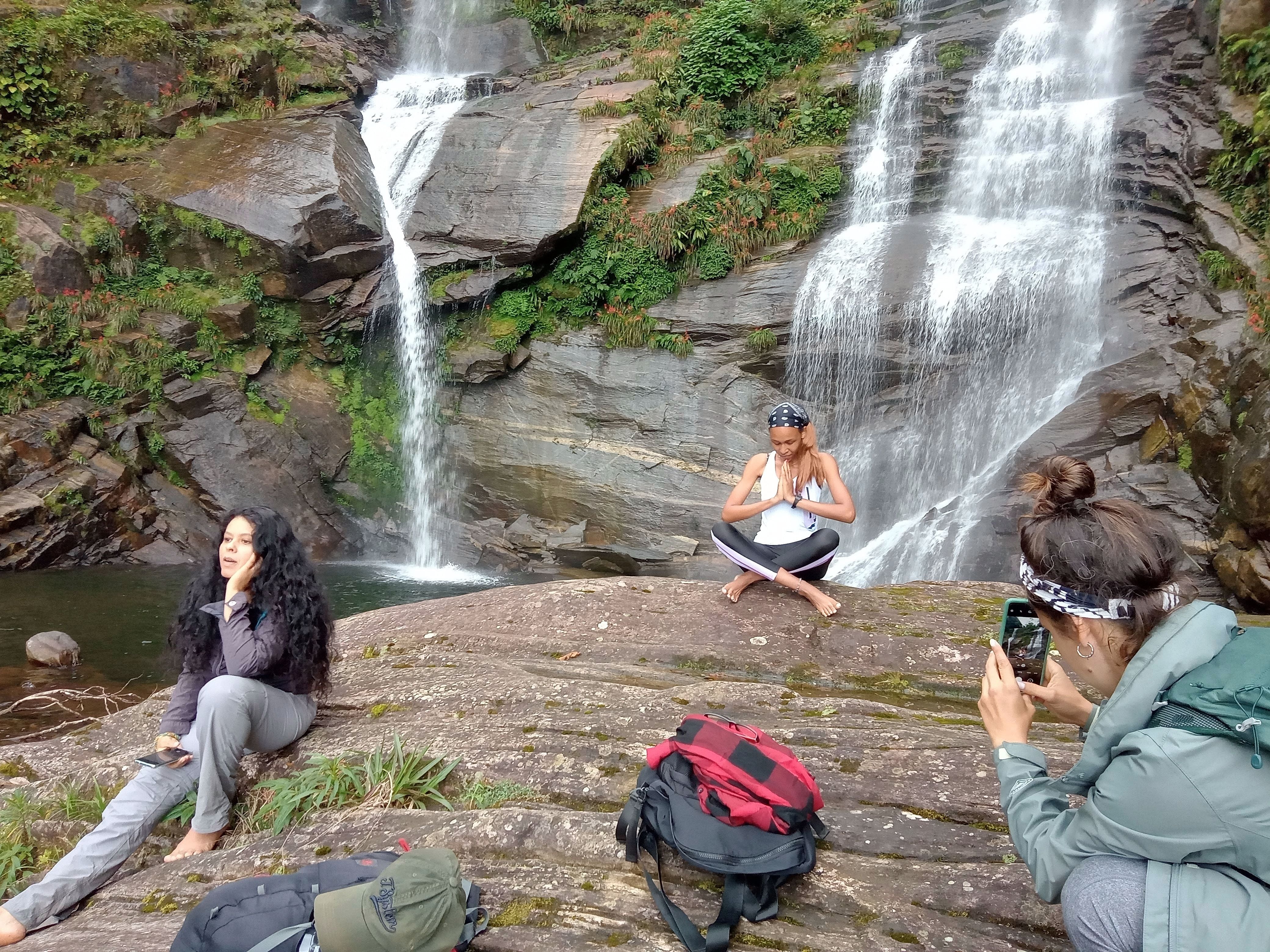Day hike: Melancia Waterfall, swim at 3-Tier Falls in Atlantic Rainforest