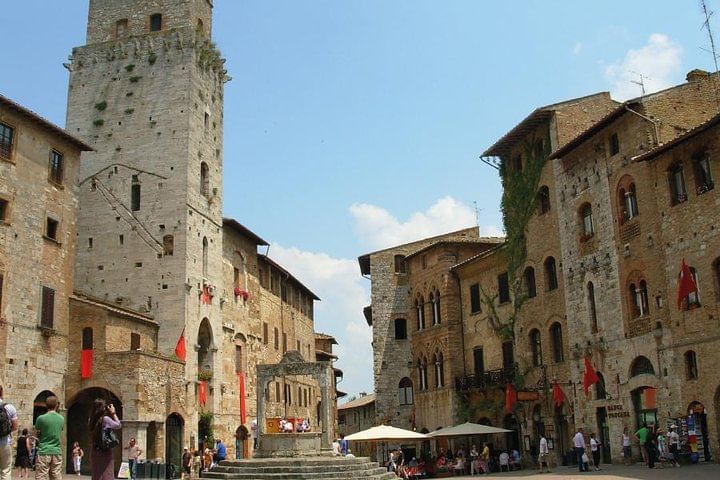 San Gimignano's main square 