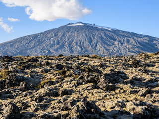Snæfellsjökull glacier