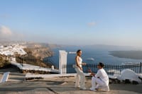 Santorini Proposal Photographer