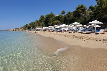 Beach Escape to Makris Gialos from Argostolion Port