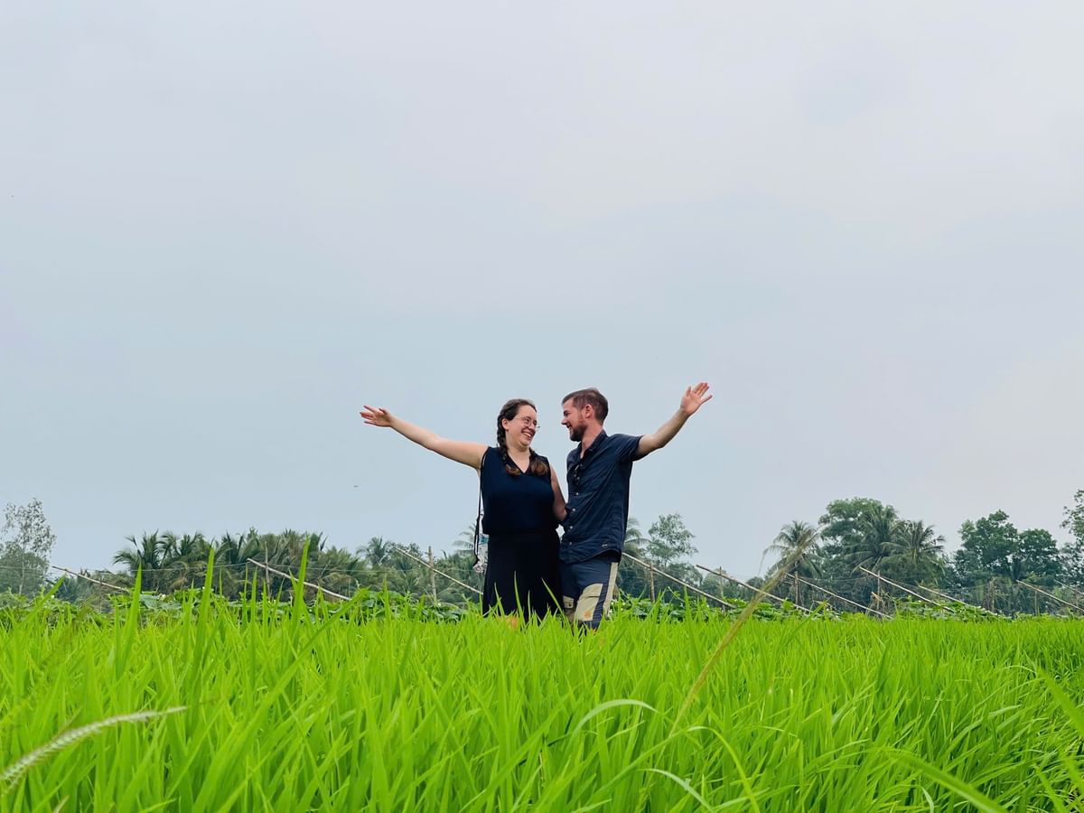 Mekong Romantic Experiences: Nature Reserve Exploration & Floating Market Adventure
