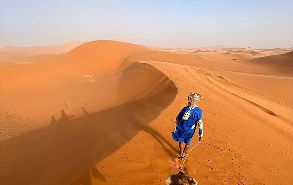 Overnight Desert Tour with Camel Ride in Erg Chebbi, Morocco