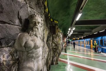 Stockholm Subway Art and Photo Tour World’s longest gallery