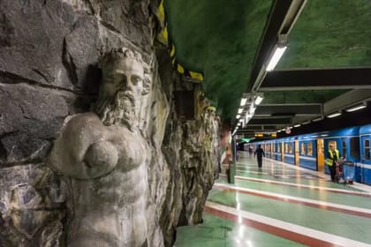 Stockholm Subway Art and Photo Tour World’s longest gallery