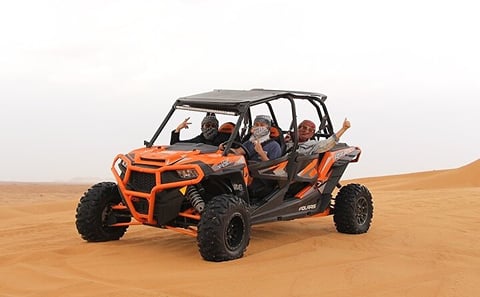 Dune Buggy Dubai Safari Tour in Red Dunes Options