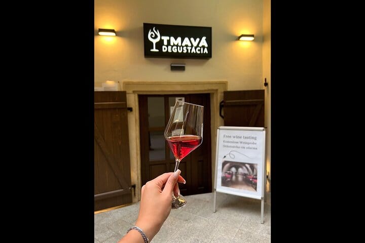 Private group Wine tasting in the dark with Sommelier (50 min)