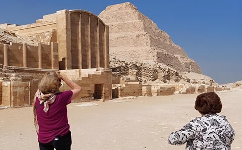 Saqqara Pyramids and Memphis Private 5-Hour Tour with Admissions