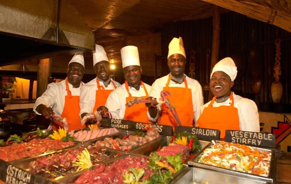 Boma Dinner and Drum Show Experience in Victoria Falls