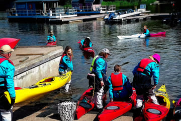 Private Sunset Kayaking Tour in Helsinki's Mustikkamaa