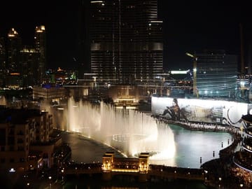 Fountain view