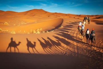 Private 2-Day Desert Adventure Tour from Fes with Luxury Camps
