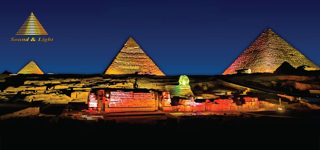 Cairo: Sound and Light Show at Giza Pyramids: A Night of Ancient Spectacle With Dinner