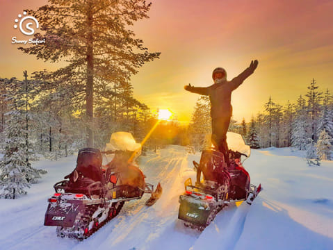 Snowmobile Safari into Arctic Wilderness