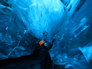 Private Blue Ice Cave Exploration Small Group Tour, photo 8