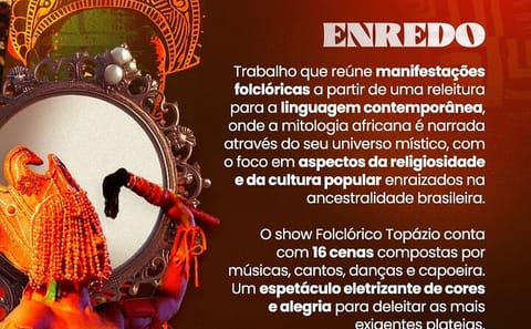 Cultural Dinner and Folklore Show in Salvador, Bahia