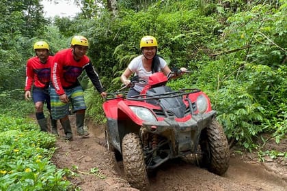 Full day Bali Adventure with Quad Bike and River Tubing