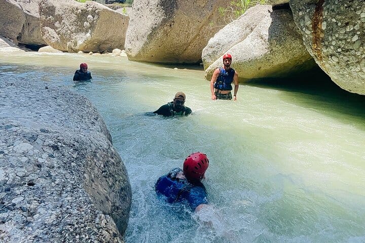 Canyoning, Rafting and Zipline Adventure from Belek and Antalya