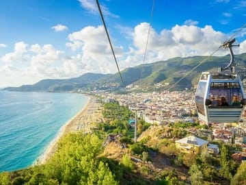 Alanya Sunset Tour with Cable Car and 4x4 Jeep Adventure