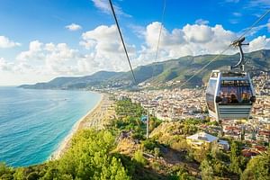 Alanya Sunset City Tour with Cable Car & Roundtrip Transfer by 4x4 Jeep