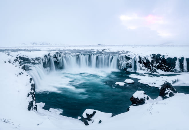 Lake Mývatn & Goðafoss Waterfall Tour - Winter