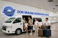 Bangkok Don Mueang Airport Private Mini Van Transfer 1