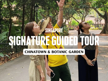 Guided Chinatown and Botanic Garden Tour in Singapore