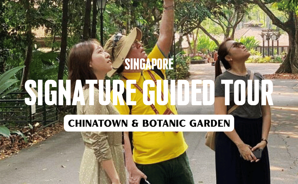 Guided Chinatown and Botanic Garden Tour in Singapore