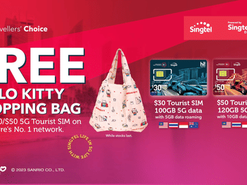 Prepaid SIM and eSIM Services at Changi Airport Terminal 3