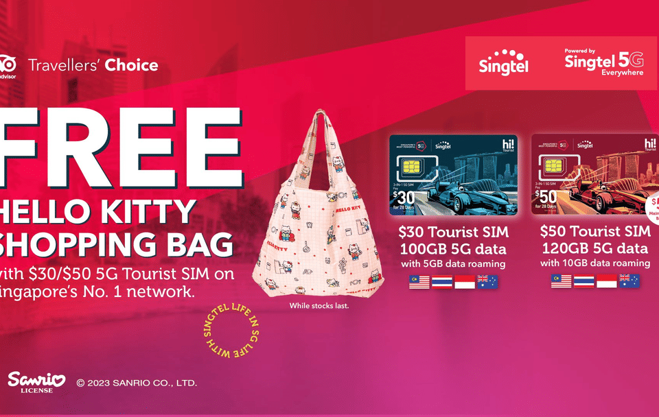 Prepaid SIM and eSIM Services at Changi Airport Terminal 3
