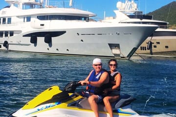 Jet Ski Adventure and Beach Tour in Simpson Bay, Sint Maarten