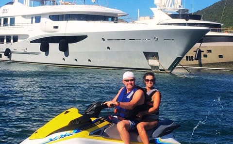 Jet Ski Adventure and Beach Tour in Simpson Bay, Sint Maarten