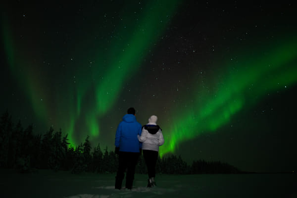 Northern Lights Reindeer Sledge Ride