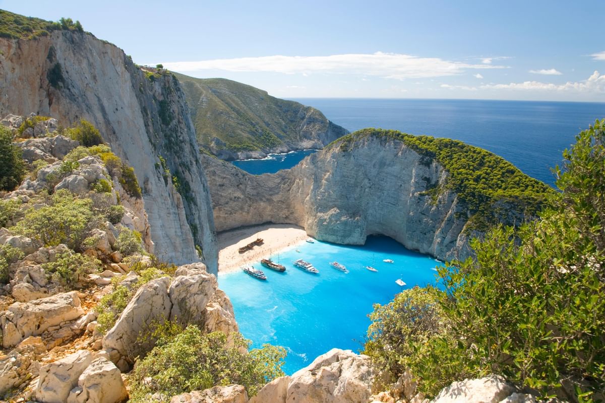 Kefalonia Highlights : Bus tour & Cruise with lunch in Fiscardo