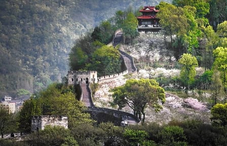 Day Trip to Jiangnan Great Wall from Shanghai by Bullet Train