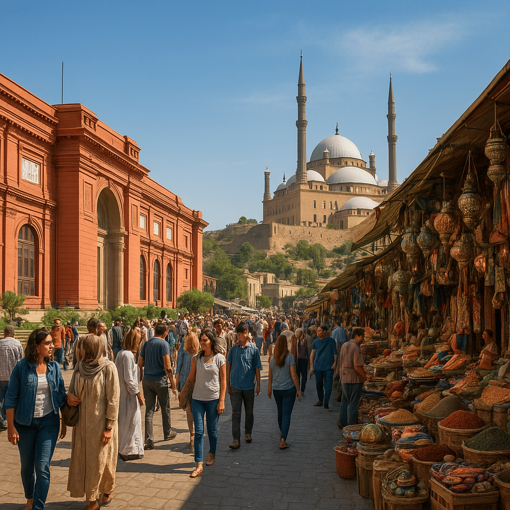 Cairo: Tour to Egyptian Museum, Citadel & Khan El-Khalili Bazaar