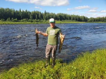 Summer Fishing Tour on Lake Kemijärvi in Finland