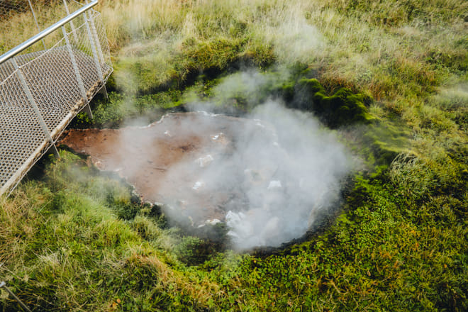 Golden Circle & Northern Lights by Boat Combo Tour