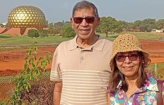 Pondi Marvels: Auroville & French Colony Tour from Trichy